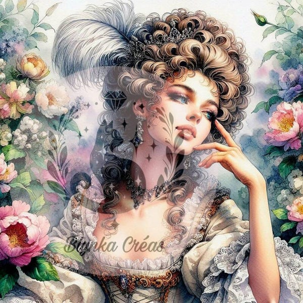 La Reine des Roses Poudrées de Lum'ia