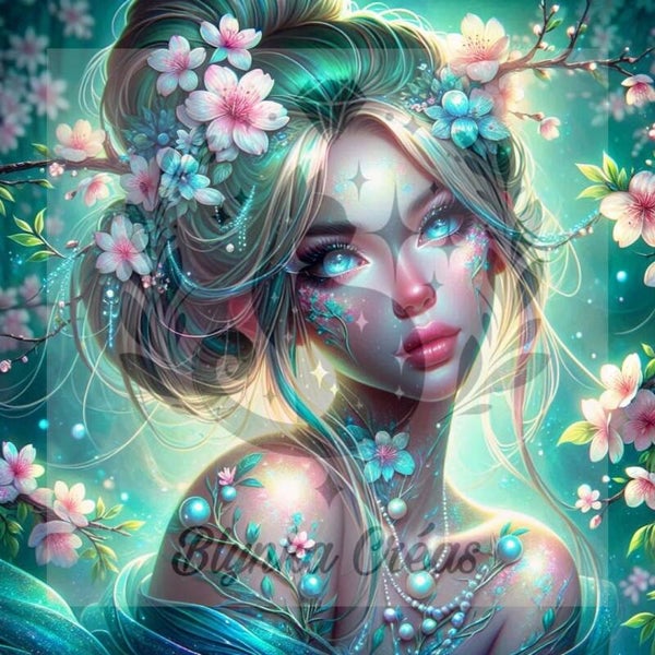 Yuna : Rêve de Jade et de Sakura de Lum'ia