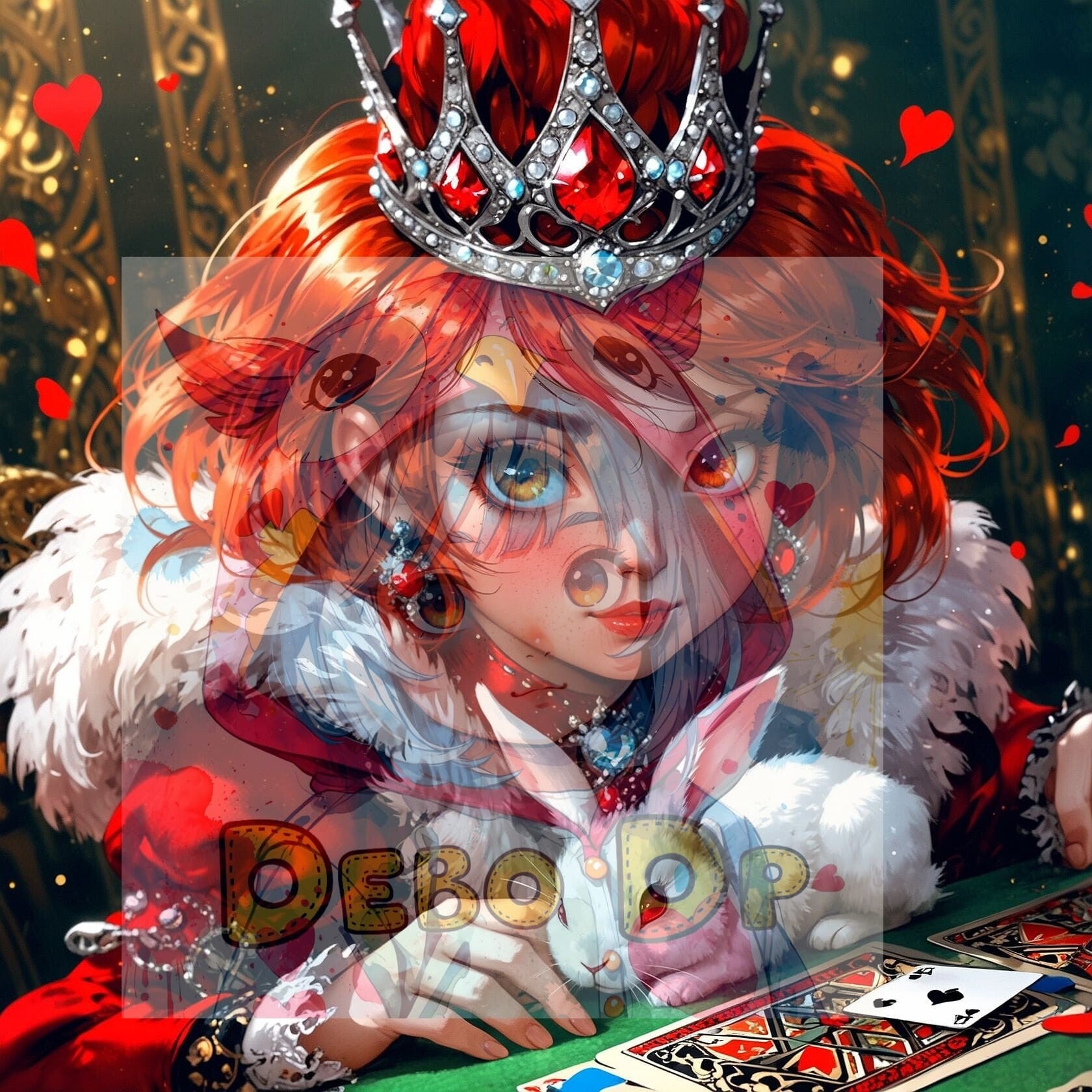 Rubélys, Reine du Cœur écarlate de Debo DP FB