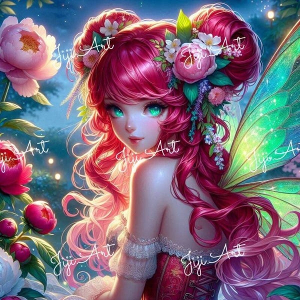 Elorina Floralia de Jiji Art (Hand Chart)