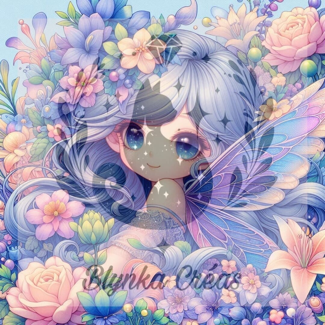 Pastelina Floralia de Jiji Art Full AB ou ZC