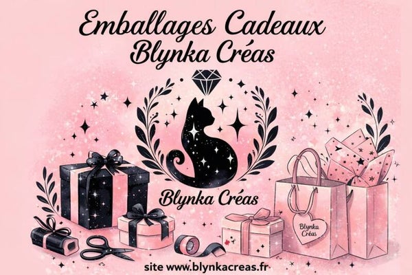 🎁 Emballage Cadeau Personnalisé – Blynka Créas