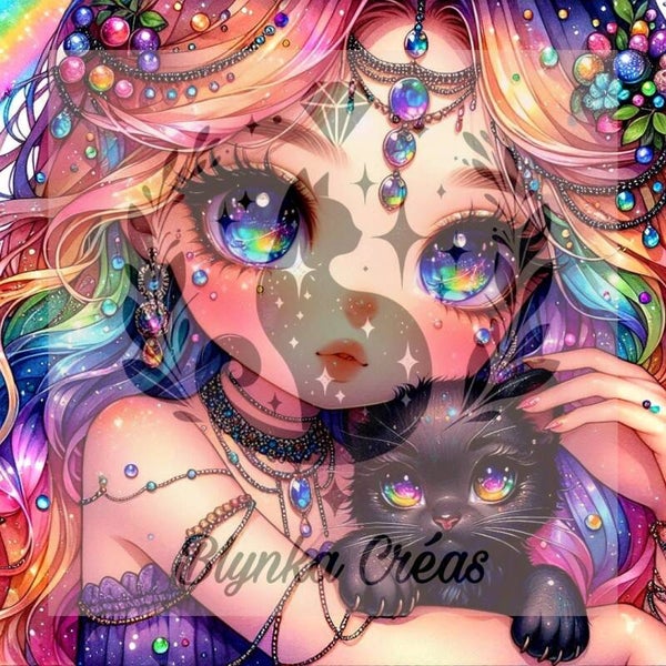 Nyméa & la Panthère Noire de Lum'ia