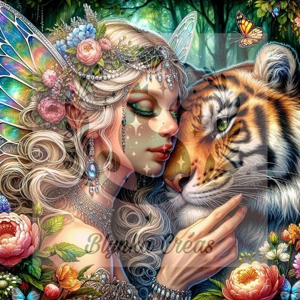 La Fée et le Tigre Sacré de Lum'ia