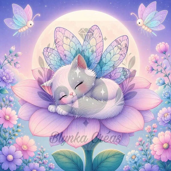 Les Songes de Félinelle de Jiji Art Full AB ou FD