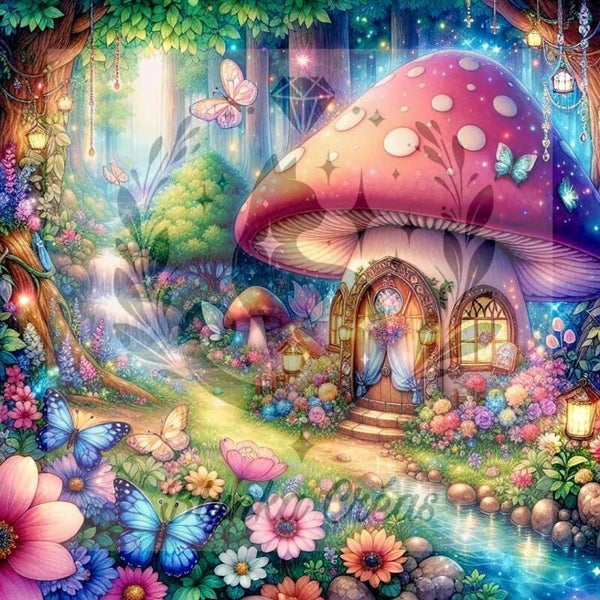 La Maison du Ruisseau Magique de Lum'ia