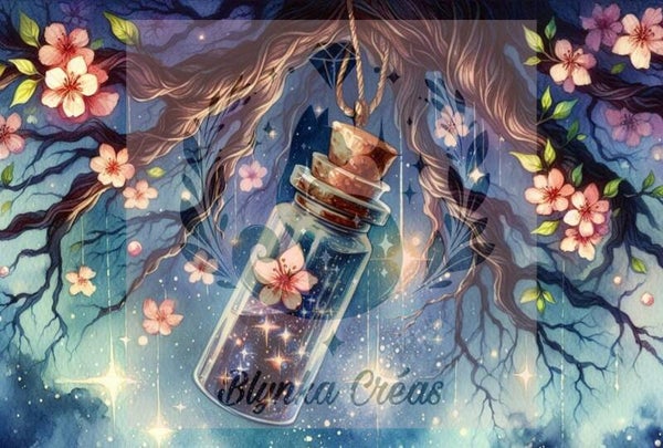La Fiole aux étoiles de Sakura de Lum'ia