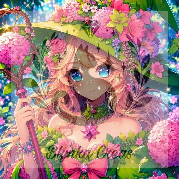 Crystal l'enchanteresse de Jiji Art