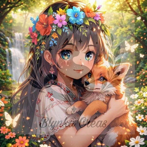 Fleur et l’esprit Sauvage de Debo DP