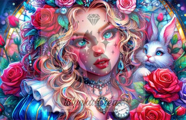 Elye & Lapin des Roses Magiques de Lum'ia (Hybrid Render)