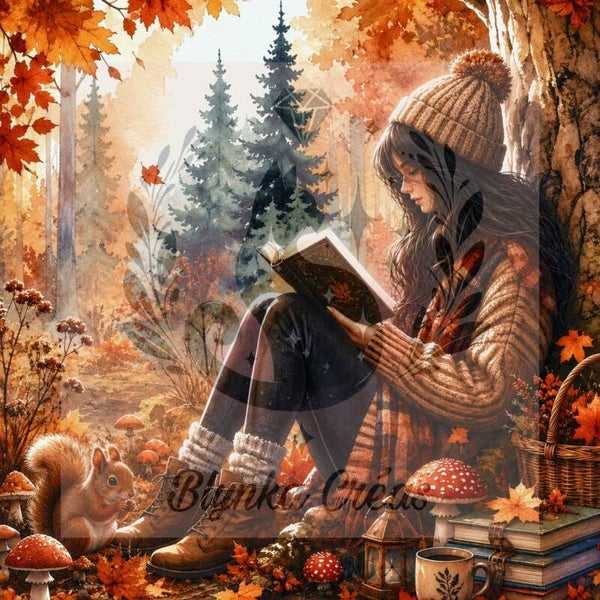 Là où l'Automne raconte ces histoires de Lum'ia