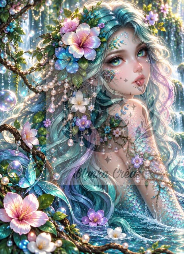 Opalya, La Nymphe du Jardin Aquatique de Lum'ia  (Hybrid Render)
