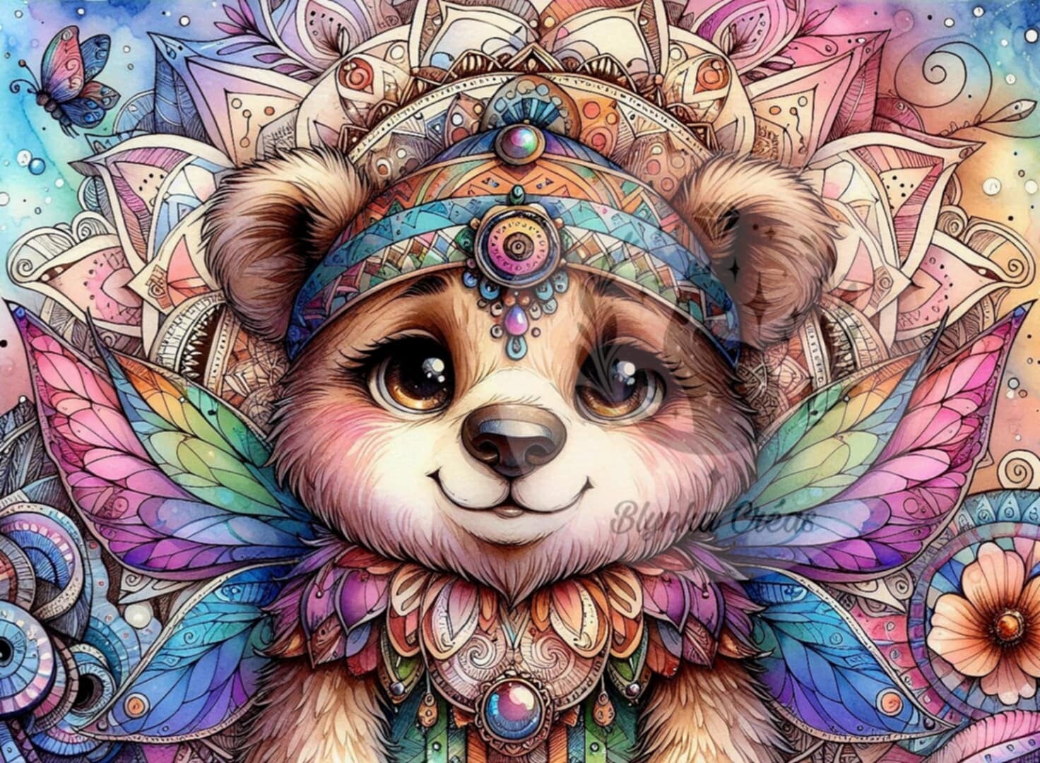 Brown : l'Ourson Enchanté de Lum'ia