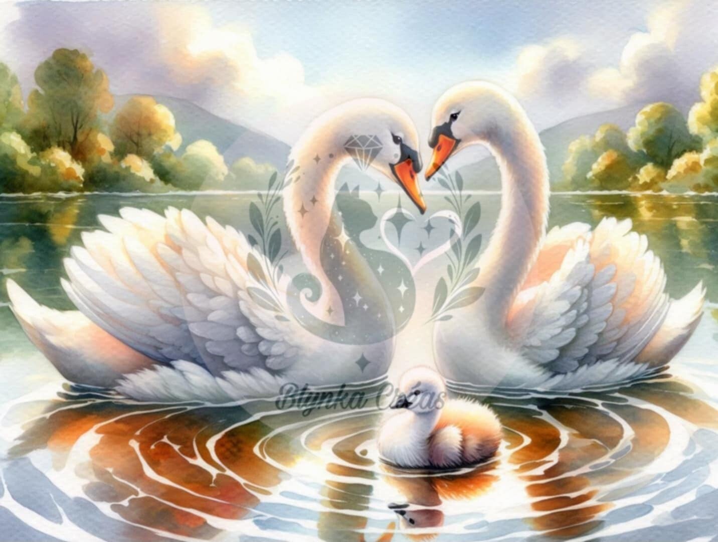 Reflets d’Amour : les Cygnes de Lum'ia