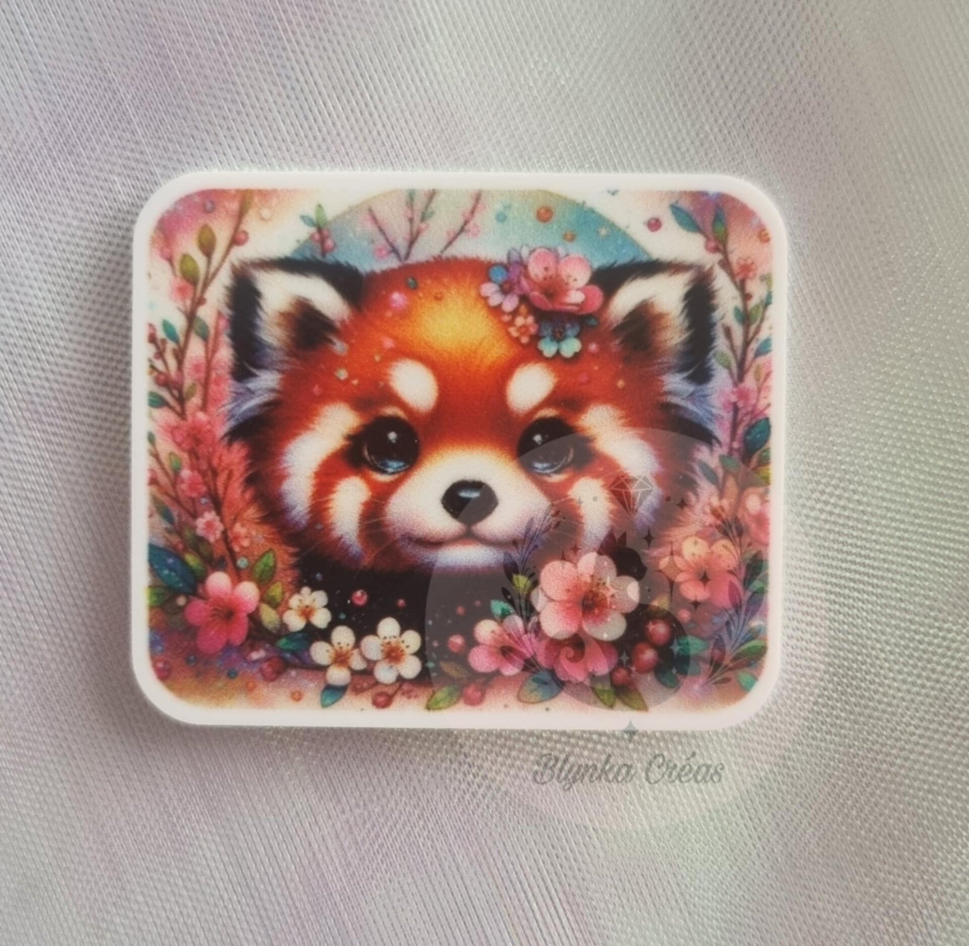 Cover-Minder Plat – Rusty La Petite Panda Fleurie