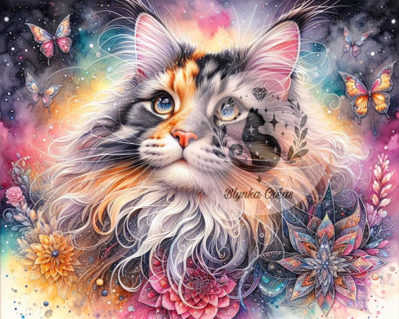 Le Chat aux Fleurs Magiques de Lum'ia