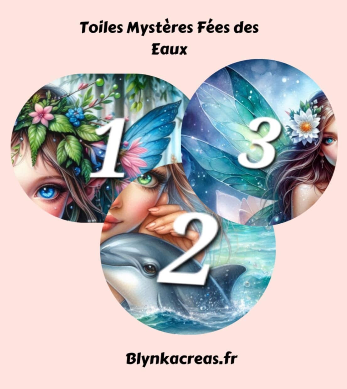Toiles Mystères Fées des Eaux