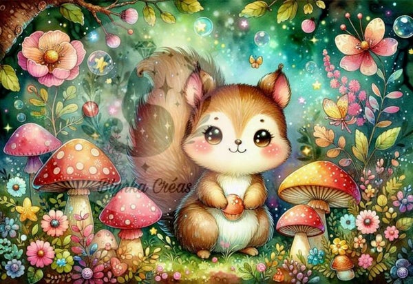 L'Automne Enchanté de l'Écureuil de Lum'ia