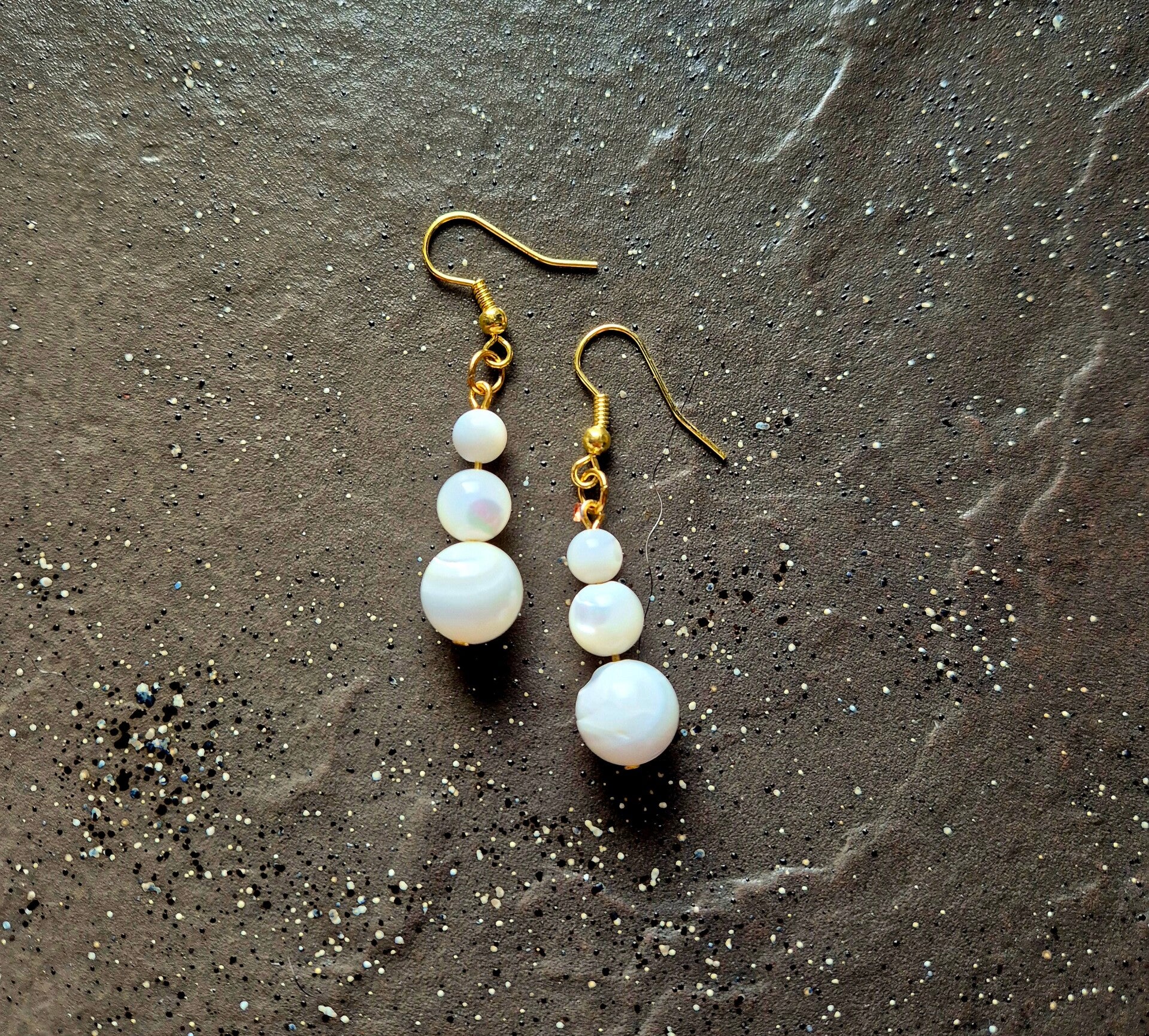 Kolczyki ,,Bałwanka,,