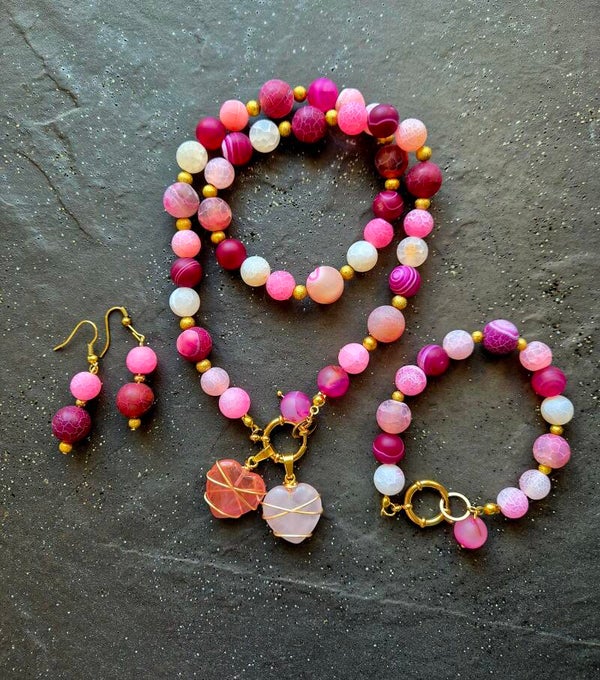 Zestaw biżuterii Aniróż 1