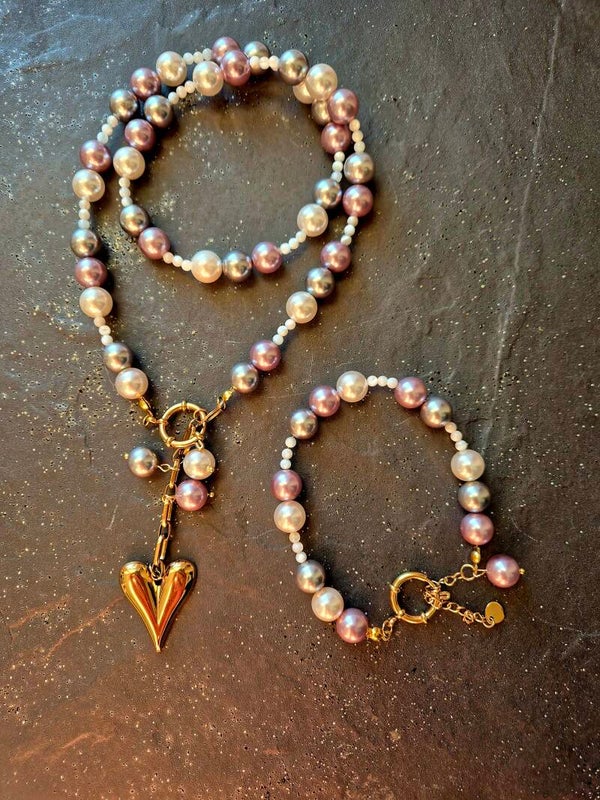 Zestaw biżuterii MAnia serca 2