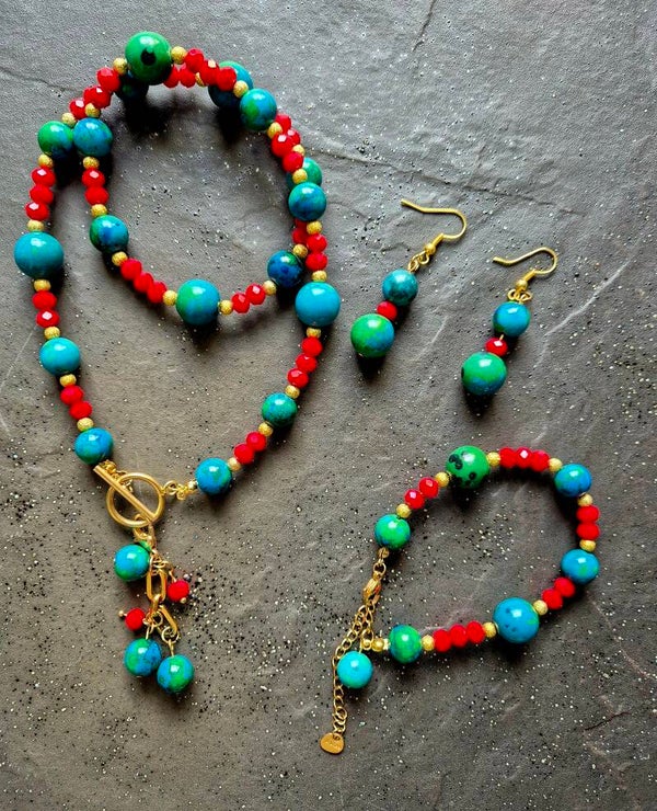 Zestaw biżuterii MexykAnka 1