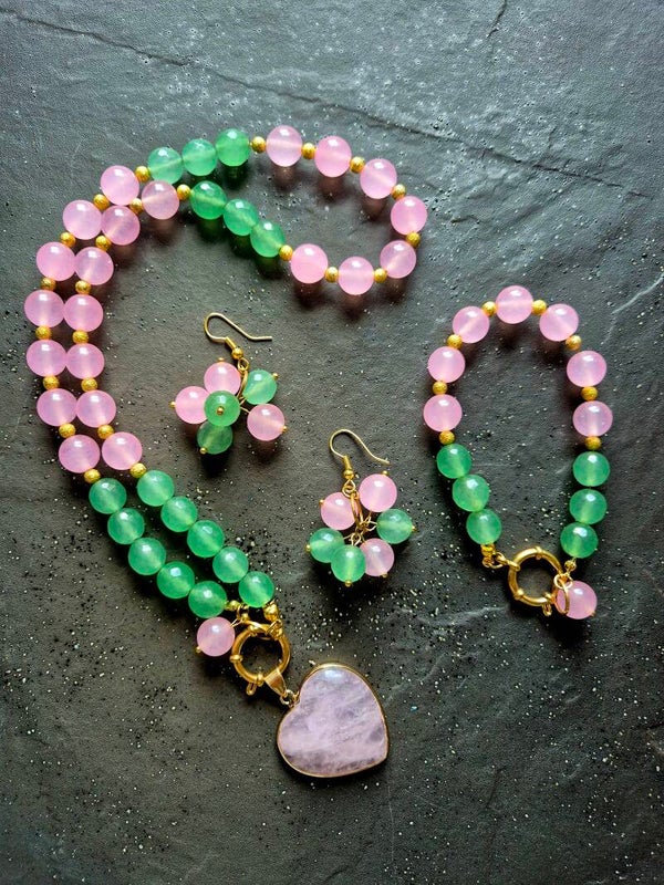 Zestaw biżuterii Ani słowa 1