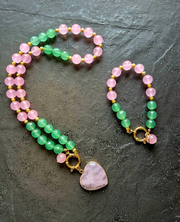 Zestaw biżuterii Ani słowa 2