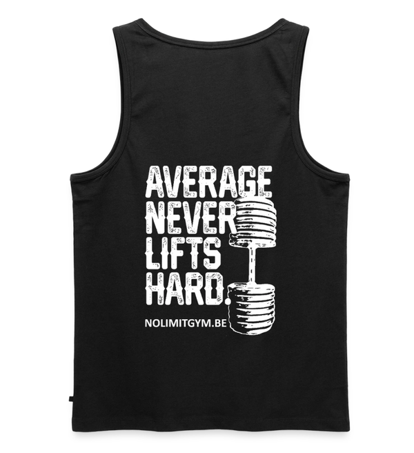 Average never lifts hard Tanktop
