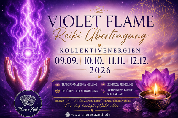 Fernreiki: Violet Flame Kollektivübertragung