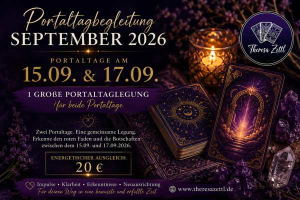 Kartenlegung: Portaltagbegleitung September 2026