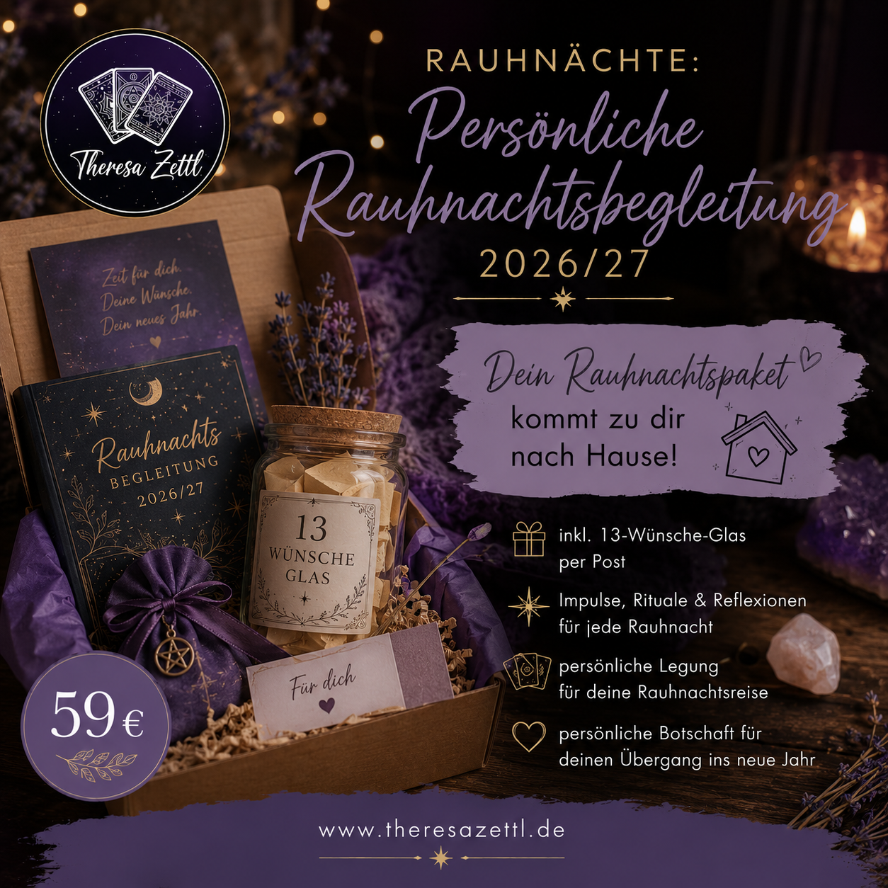 Rauhnächte: Persönliche Rauhnachtsbegleitung 2026/27