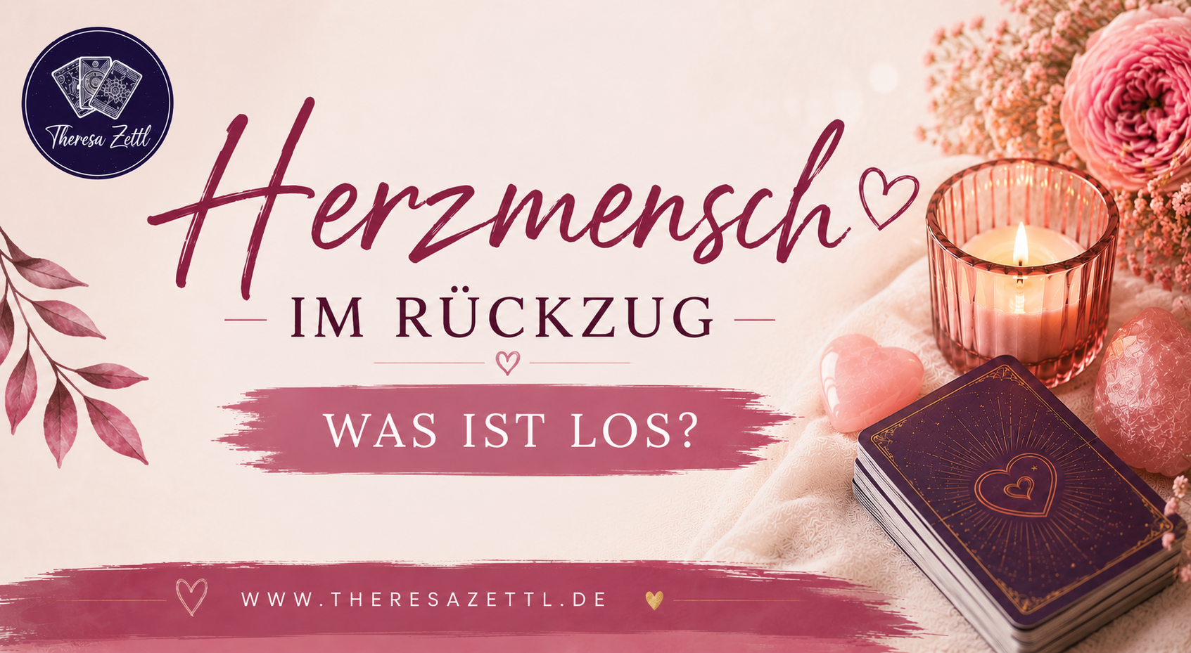 Kartenlegung: Herzmensch im Rückzug (XS - S - M - XL)