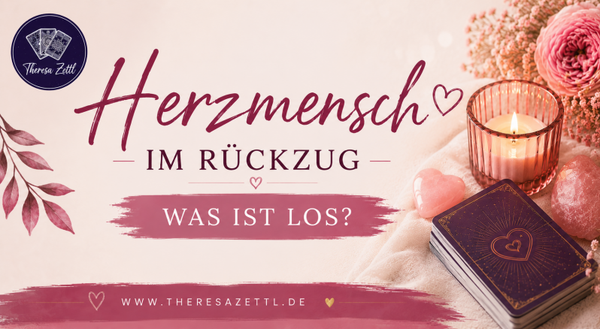 Kartenlegung: Herzmensch im Rückzug (XS - S - M - XL)