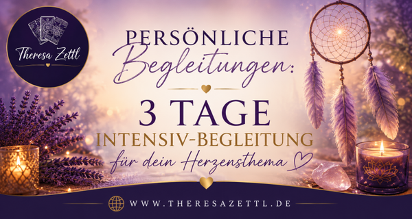 Persönliche Begleitungen: 3 Tage Intensiv-Begleitung für dein Herzensthema