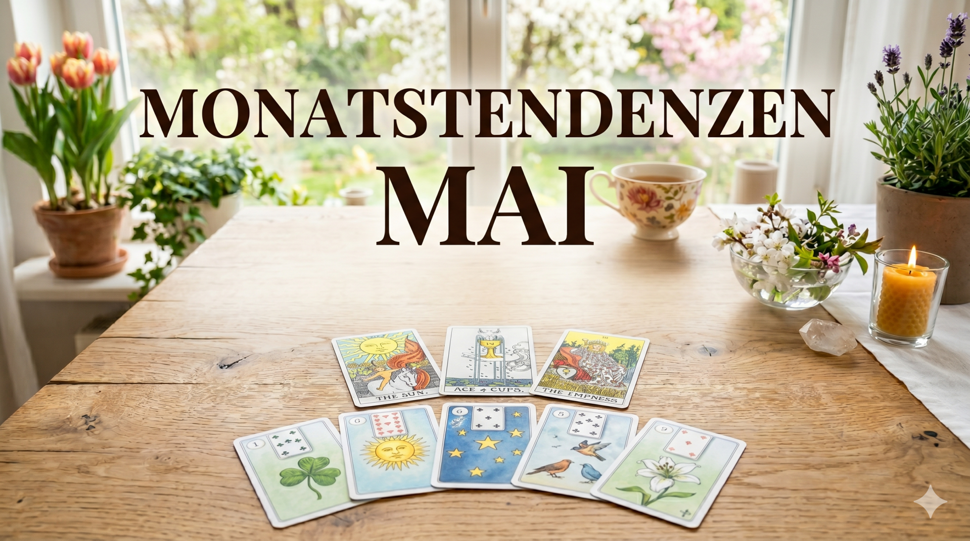 Kartenlegung: Monatstendenzen Mai
