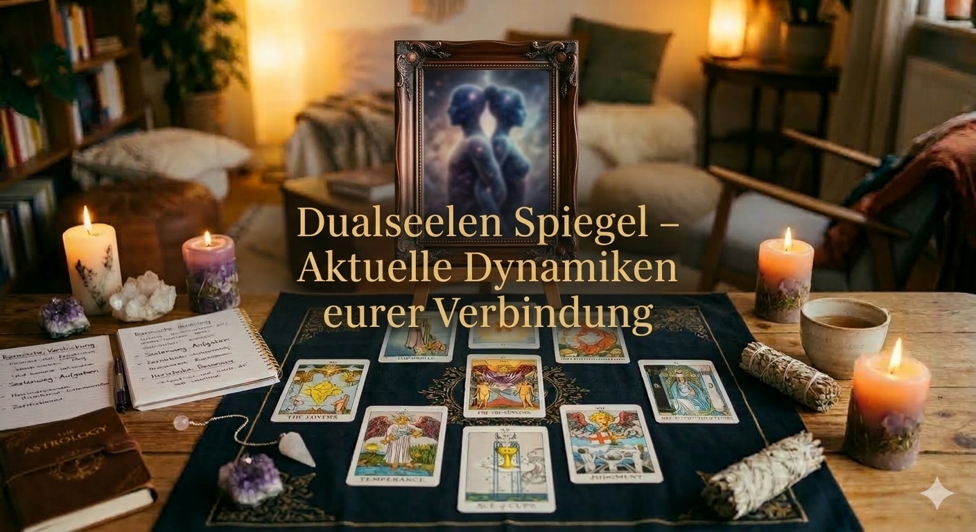 Dualseelen Spiegel – Aktuelle Dynamiken eurer Verbindung