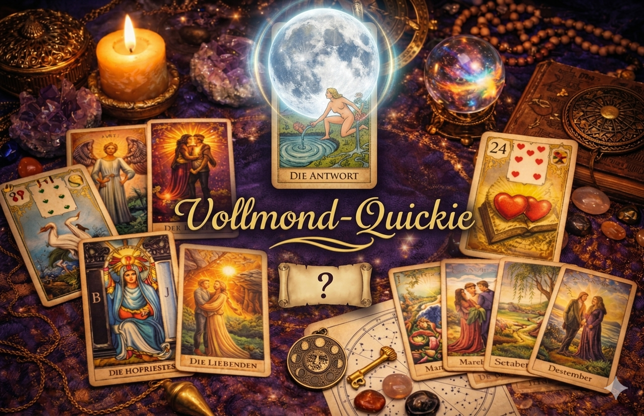 Kartenlegung: Vollmond-Quickie