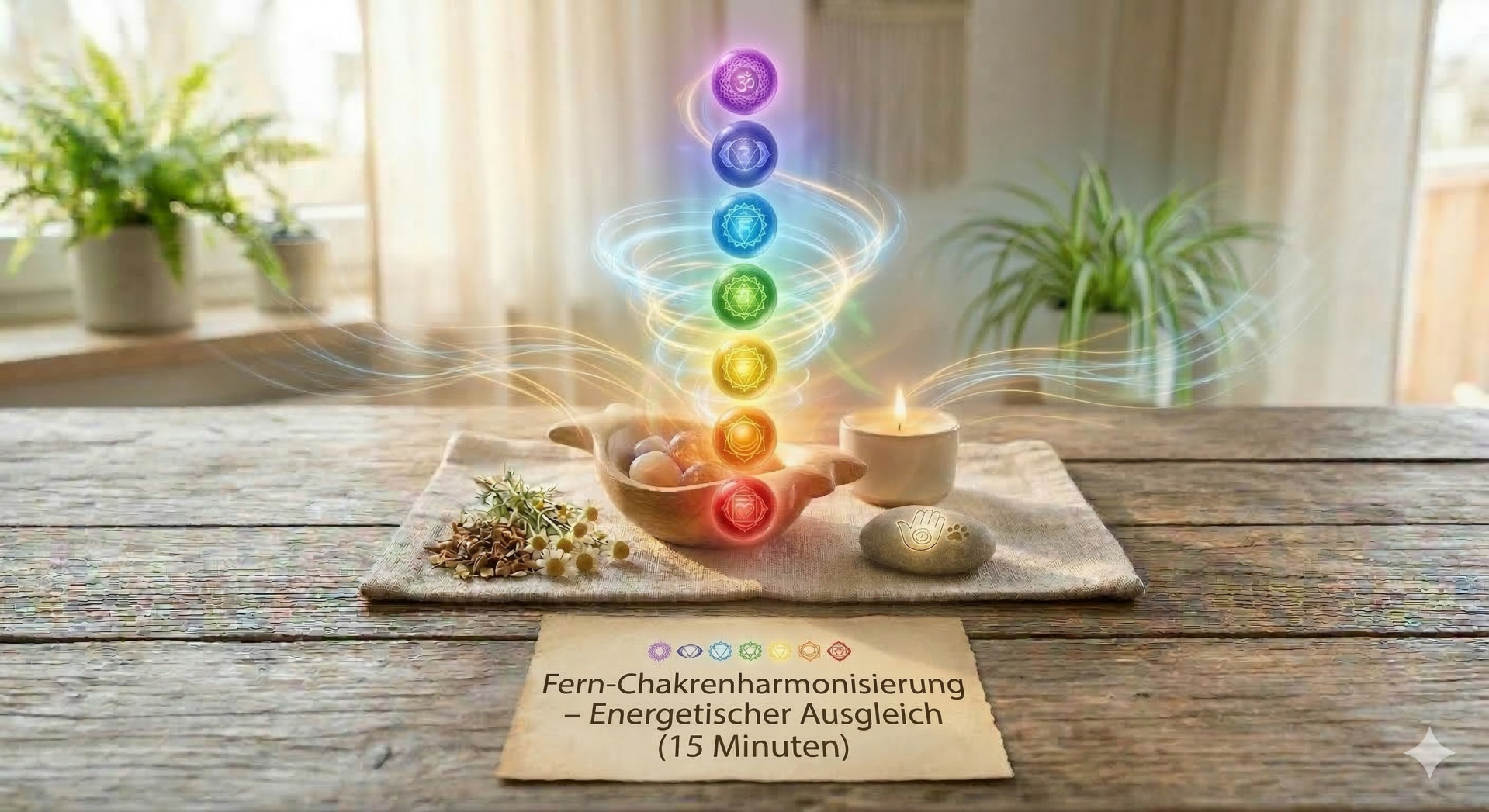 Fern-Chakrenharmonisierung – Energetischer Ausgleich (15 Minuten)
