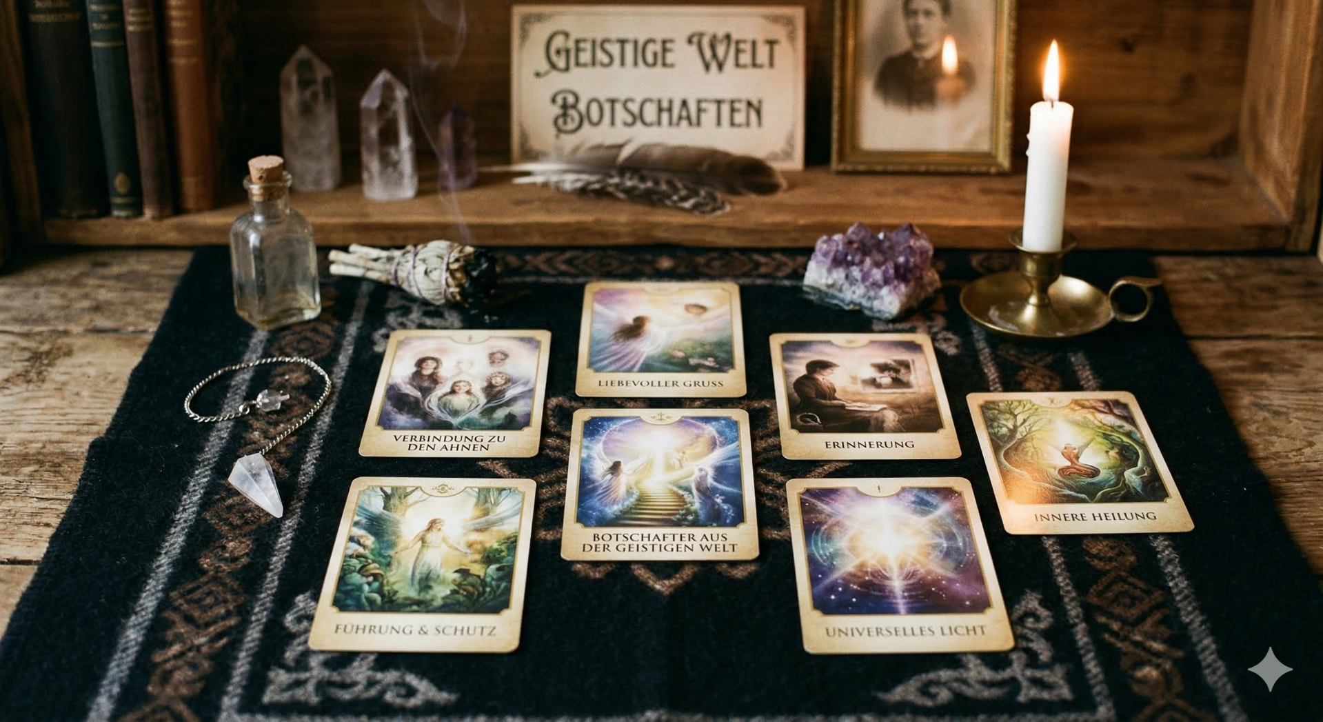 Kartenlegung: Botschaften deiner Person aus der geistigen Welt