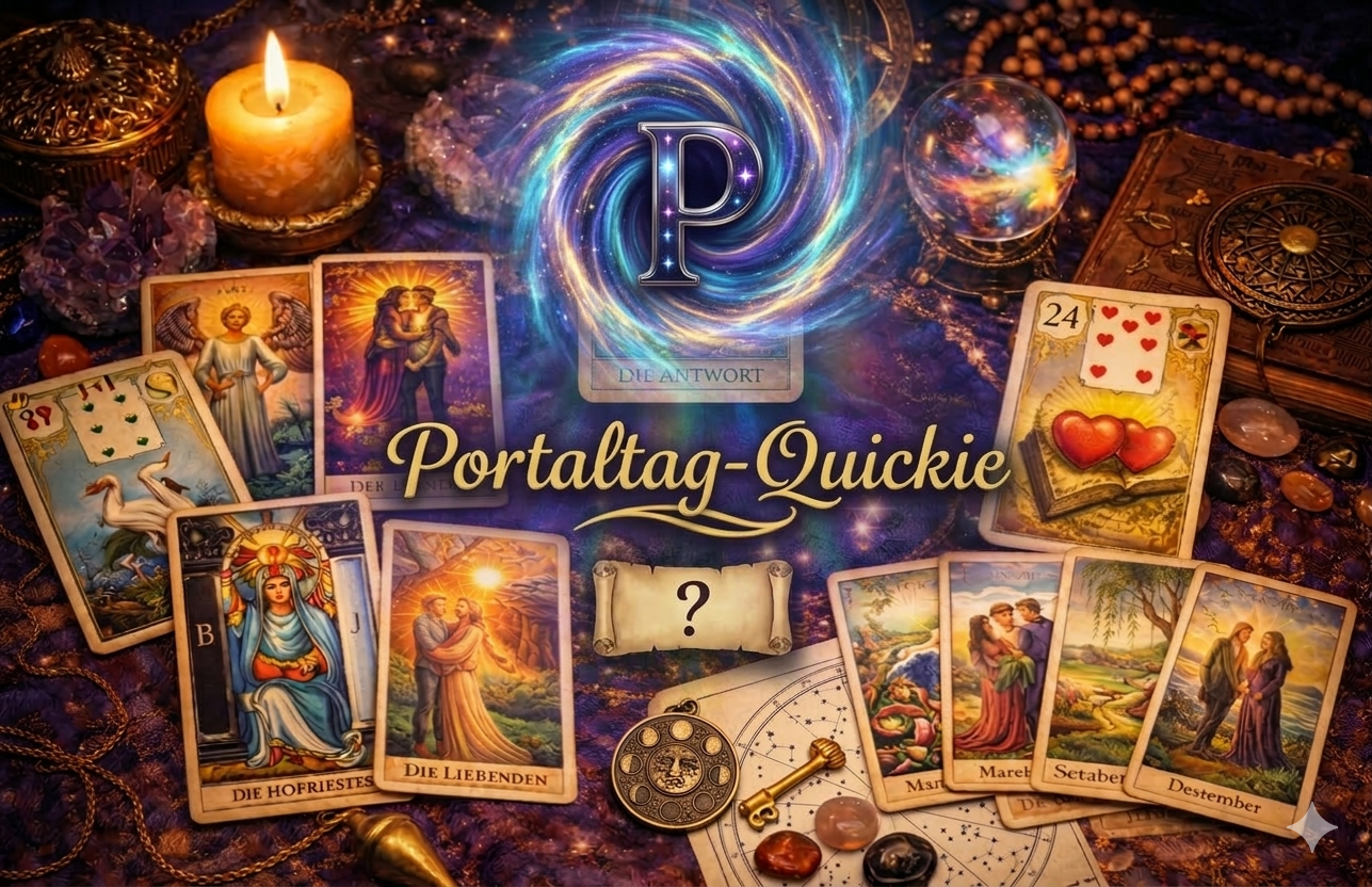 Kartenlegung: Portaltag-Quickie – Deine Botschaft für den aktuellen Portaltag