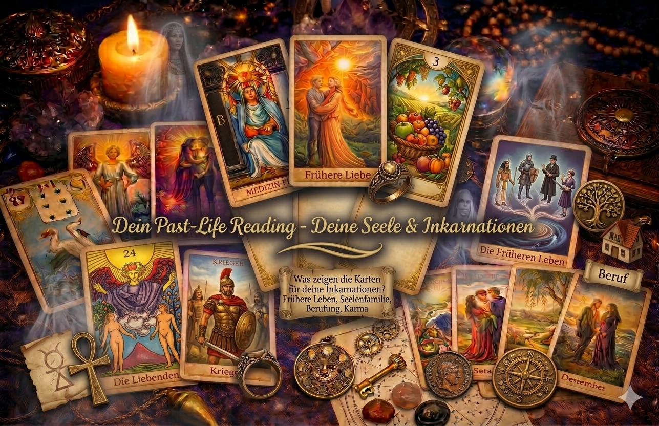 Kartenlegung: Past-Life Reading - Ein Blick in deine vergangenen Leben