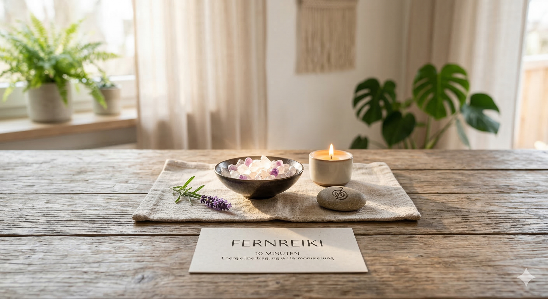 Fern-Reiki – Energetischer Kurzimpuls (10 Minuten)