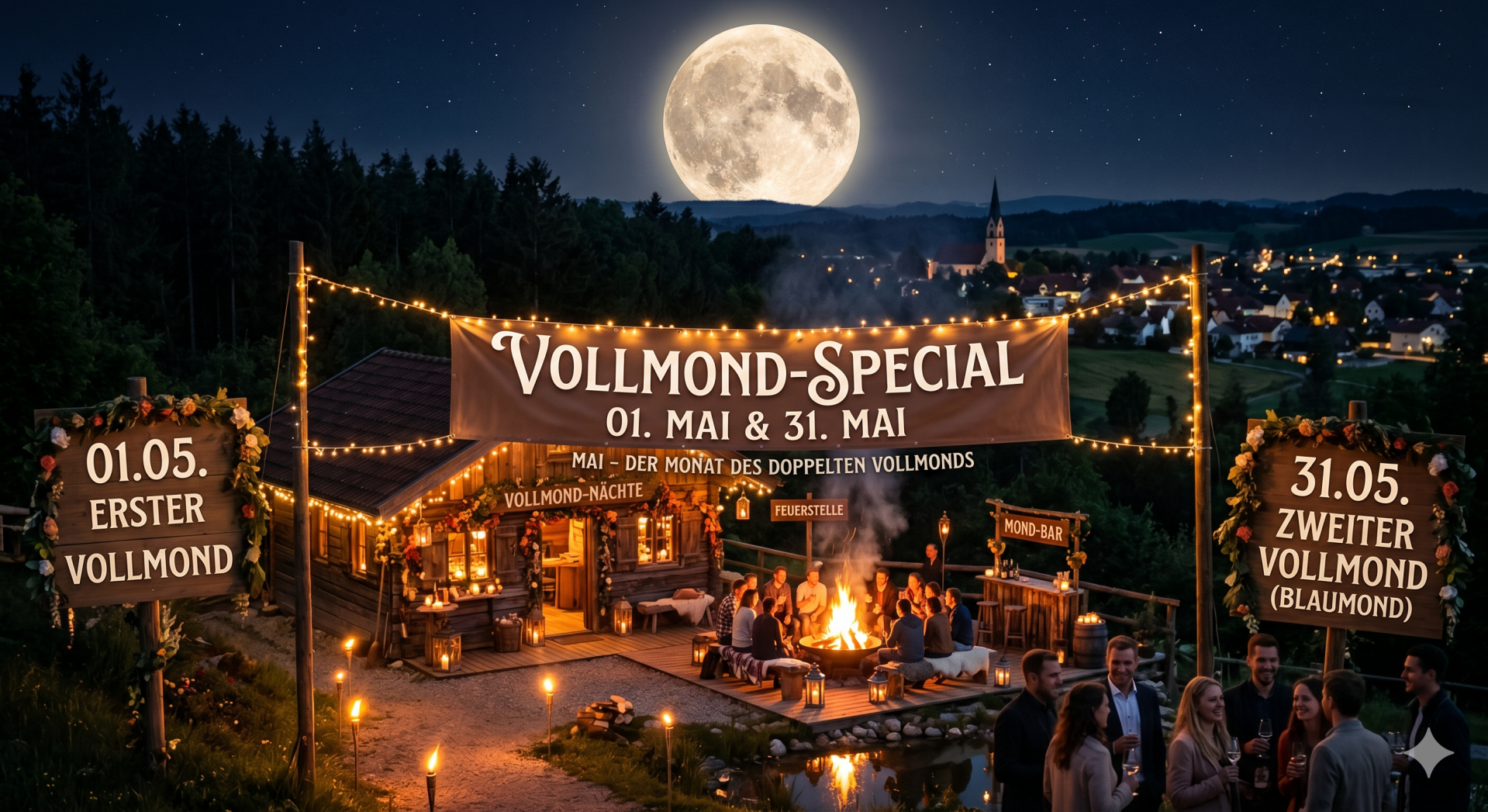 Kartenlegung: Vollmond-Special im Mai – Zwei Vollmonde, doppelte Energie