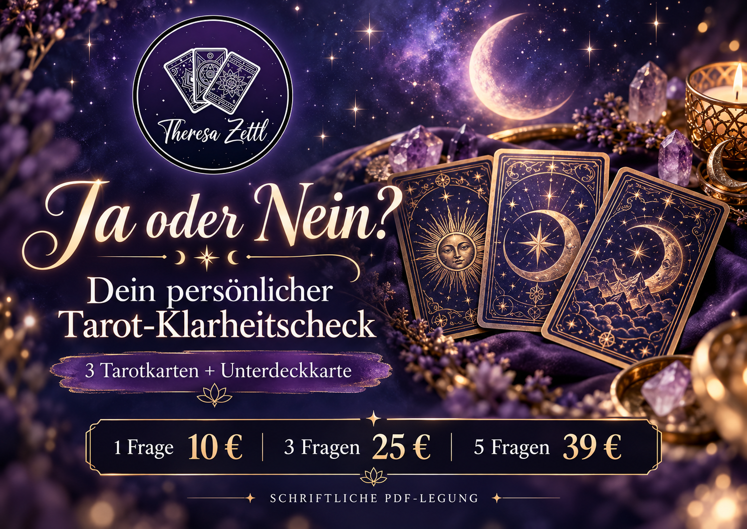 Kartenlegung: Ja oder Nein? – Dein persönlicher Tarot-Klarheitscheck