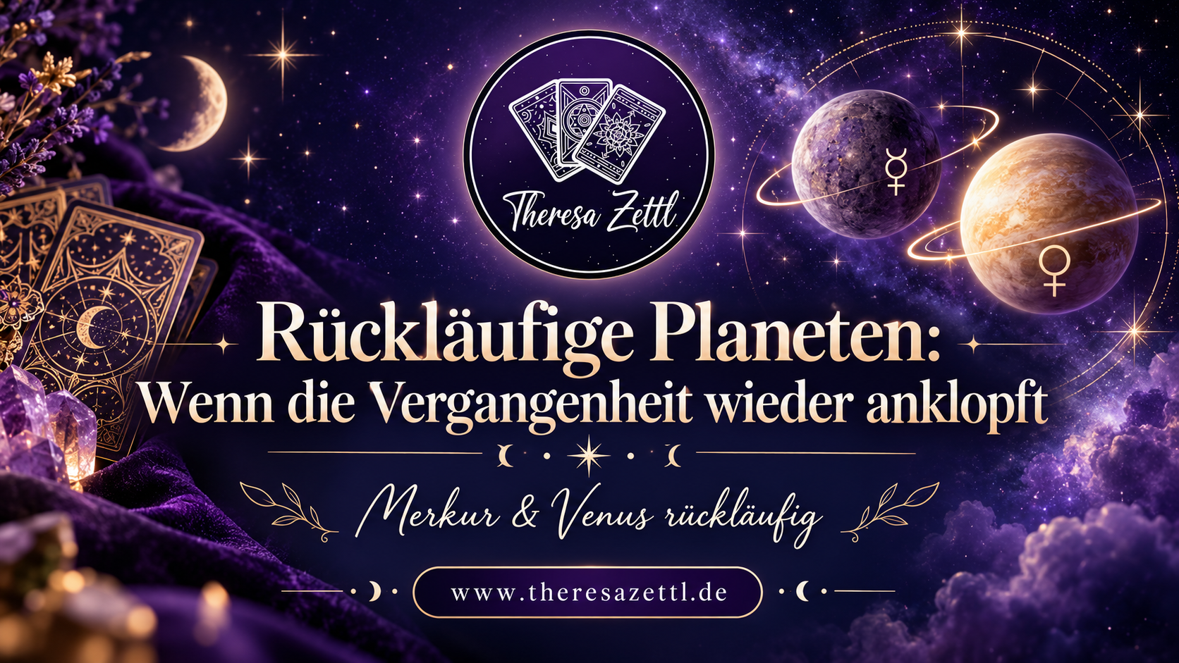 Rückläufige Planeten: Wenn die Vergangenheit wieder anklopft – Merkur & Venus rückläufig