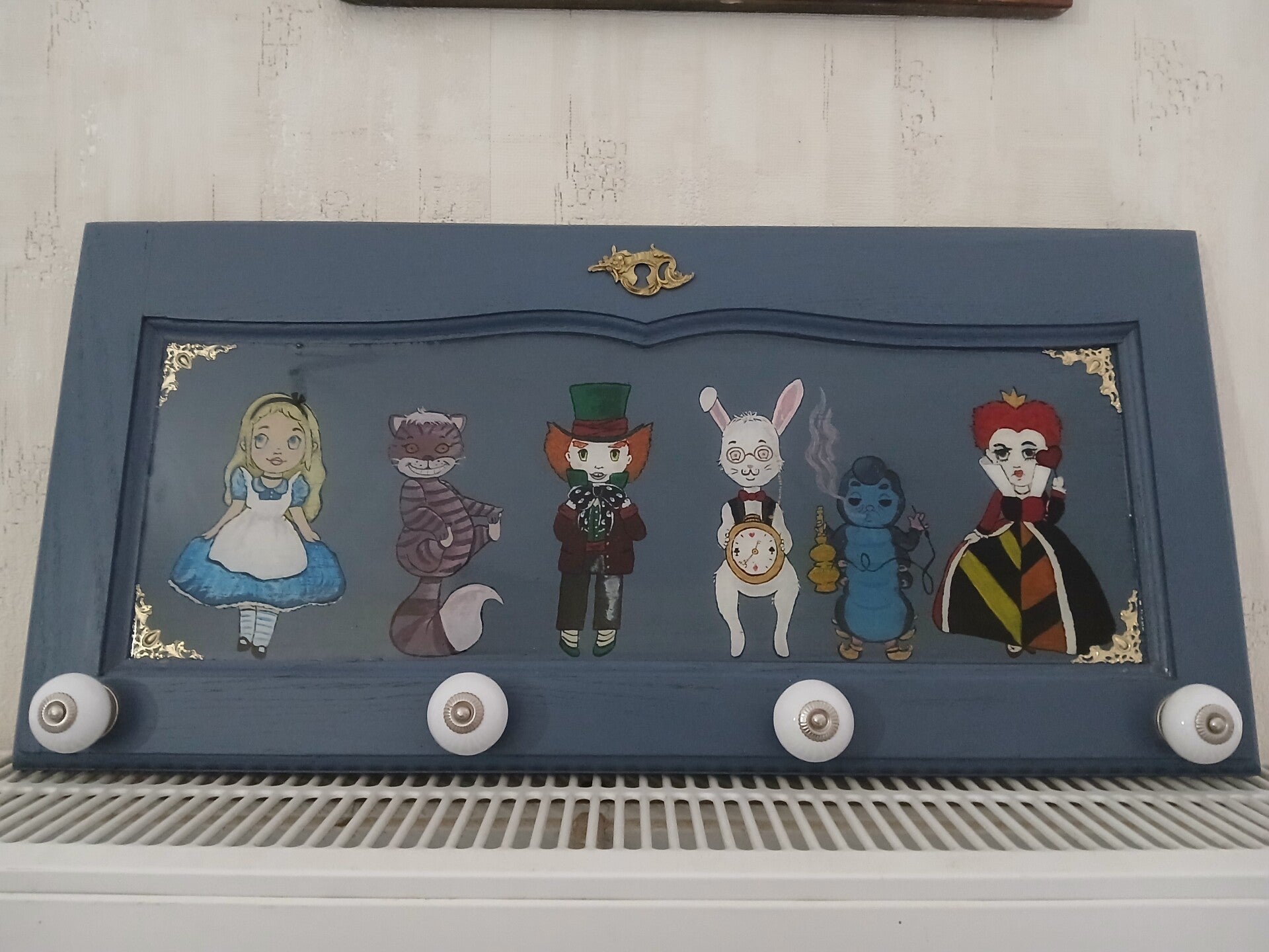 Cadre alice aux pays des merveilles