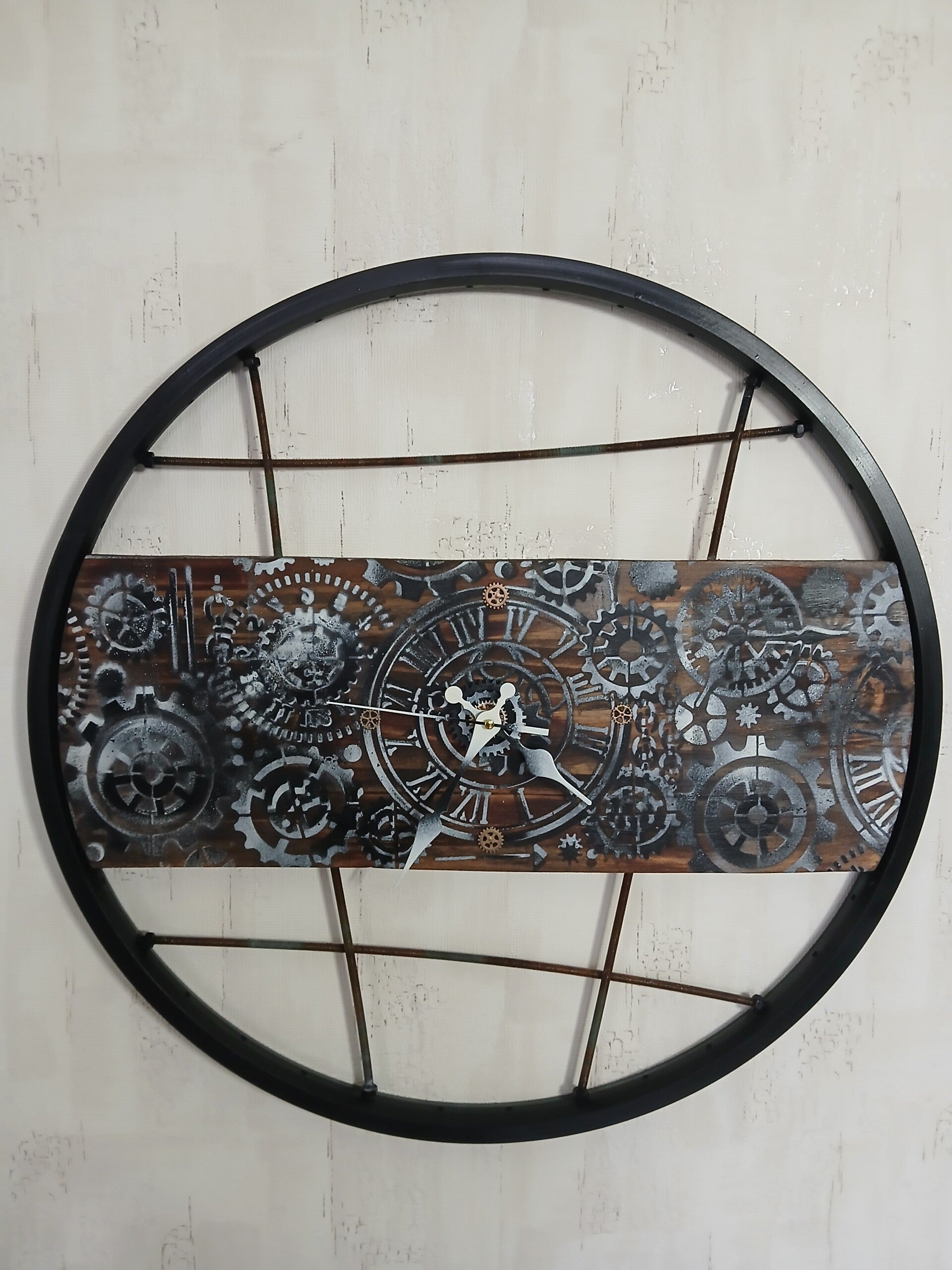 Horloge roue de vélo