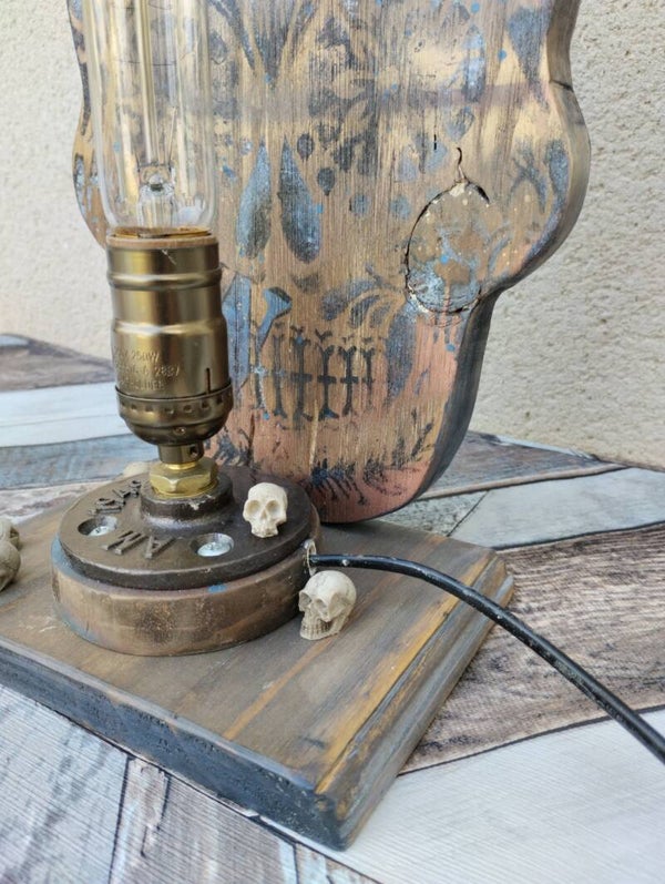 Lampe skull