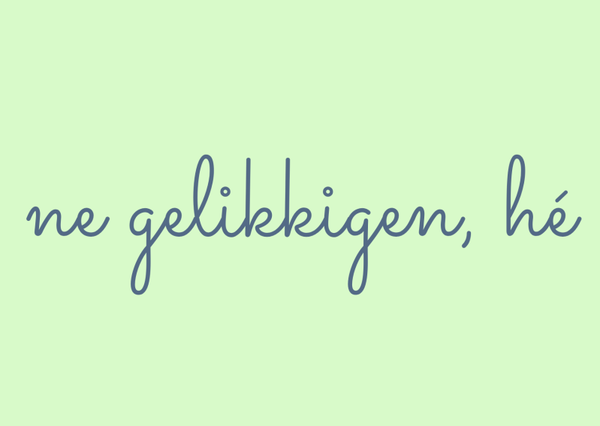 Kaart Gelikkigen